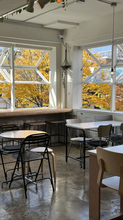 Dot Blanket Yeonnam Branch dot blanket Brunch Cafe