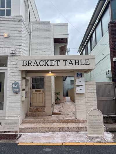 BRACKET TABLE