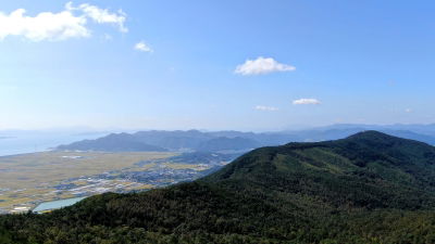 주월산 패러글라이딩활공장