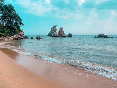 추암해변
