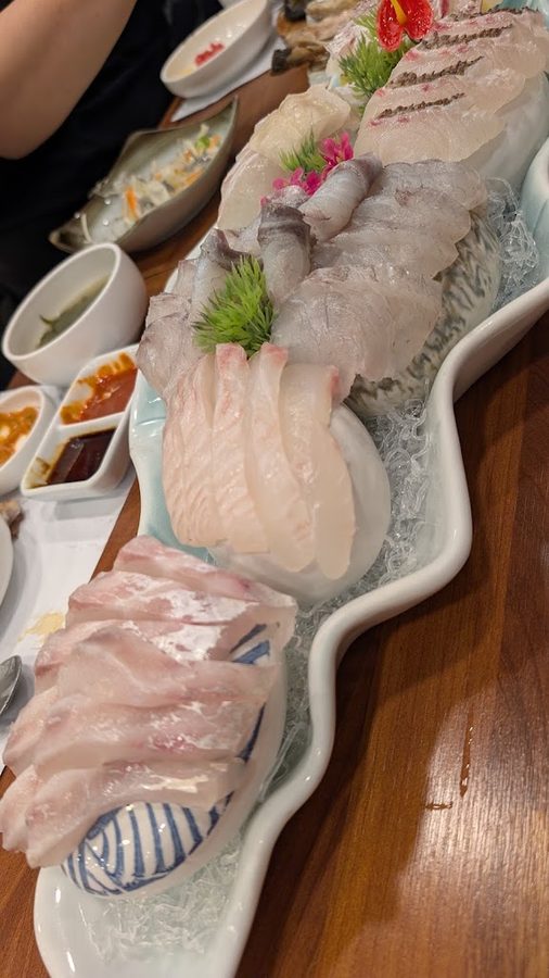 新鮮活魚生魚片店