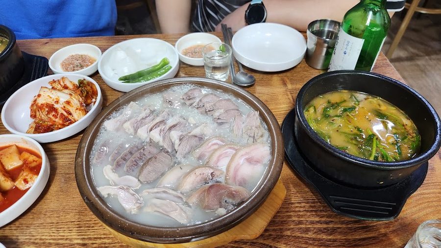 豬肉湯飯 血腸湯