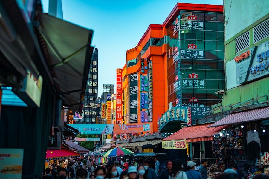 Namdaemun Market Food Street