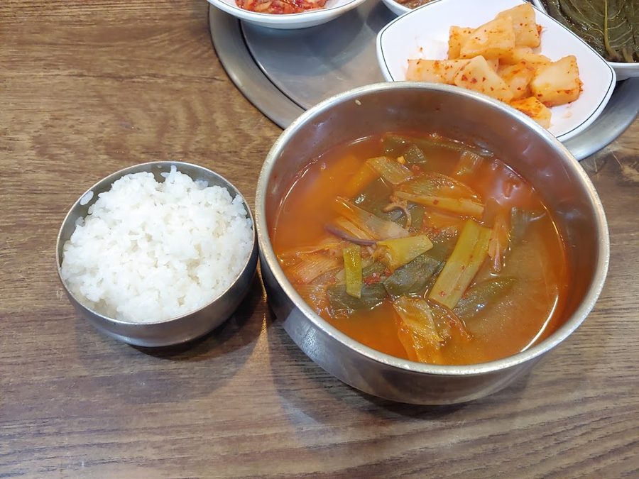 파육개장 숙성삼겹살