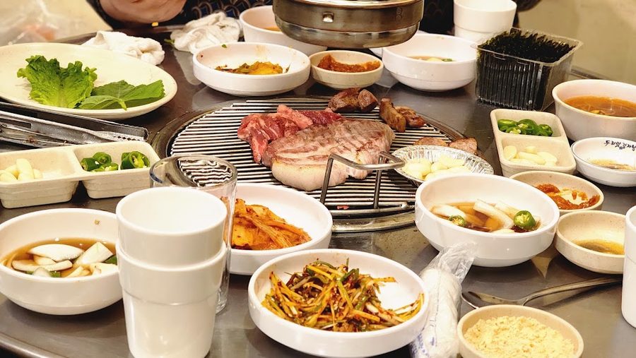 군산집 칠성연탄불소금구이