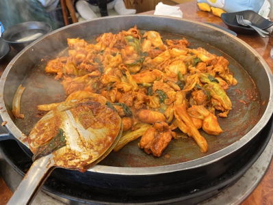 湖畔辣炒雞排蕎麥麵