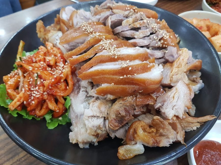 Chuseong Sundae Jokbal