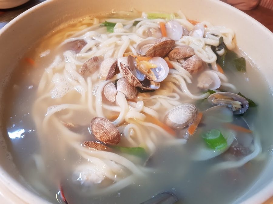 Eungam Noodle Soup