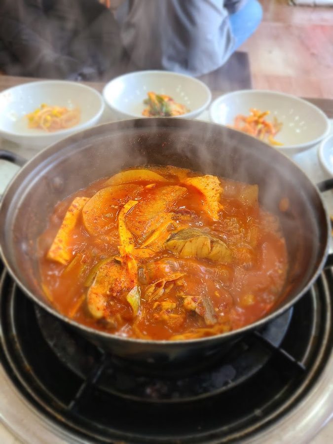 고향집손칼국수보리밥