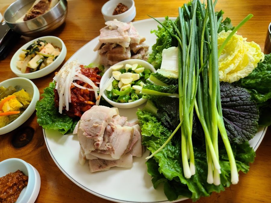 오수물막국수