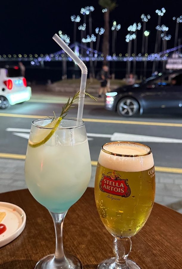 In Cocktail on the Beach
