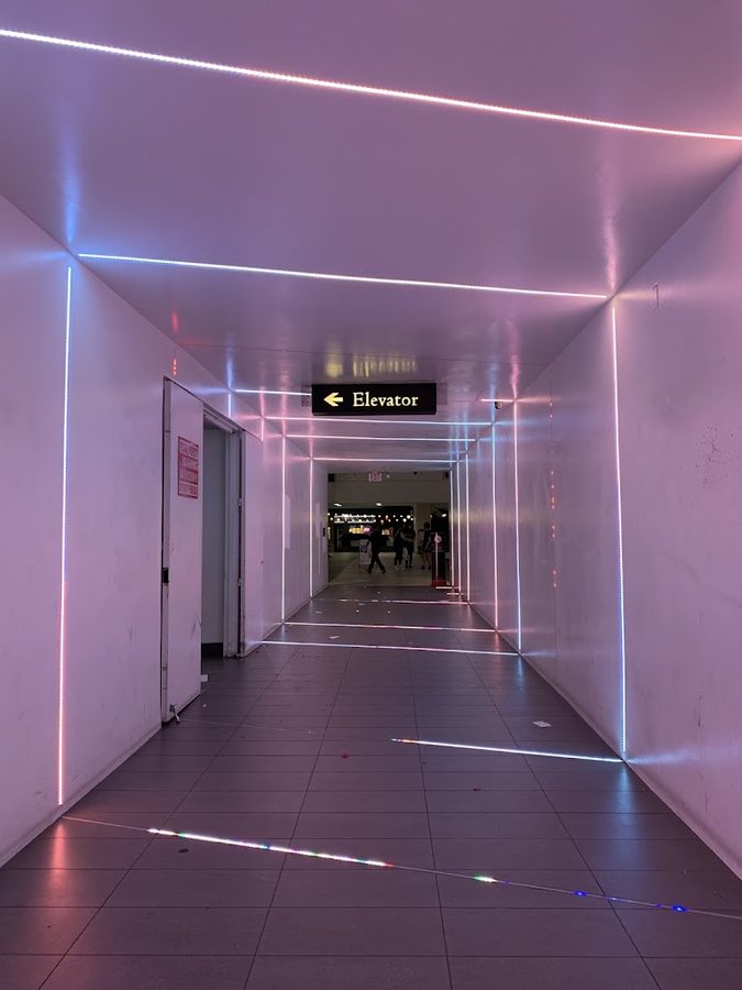 Neon Lights Tunnel @ Weller Court