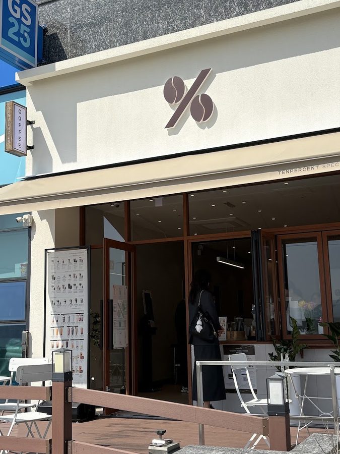 Tenpercent coffee Songdo Sky Ocean
