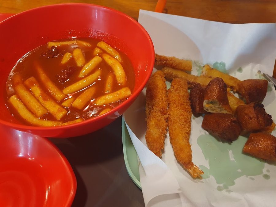 Mun S Red Tteokbokki AND Red Gimbap