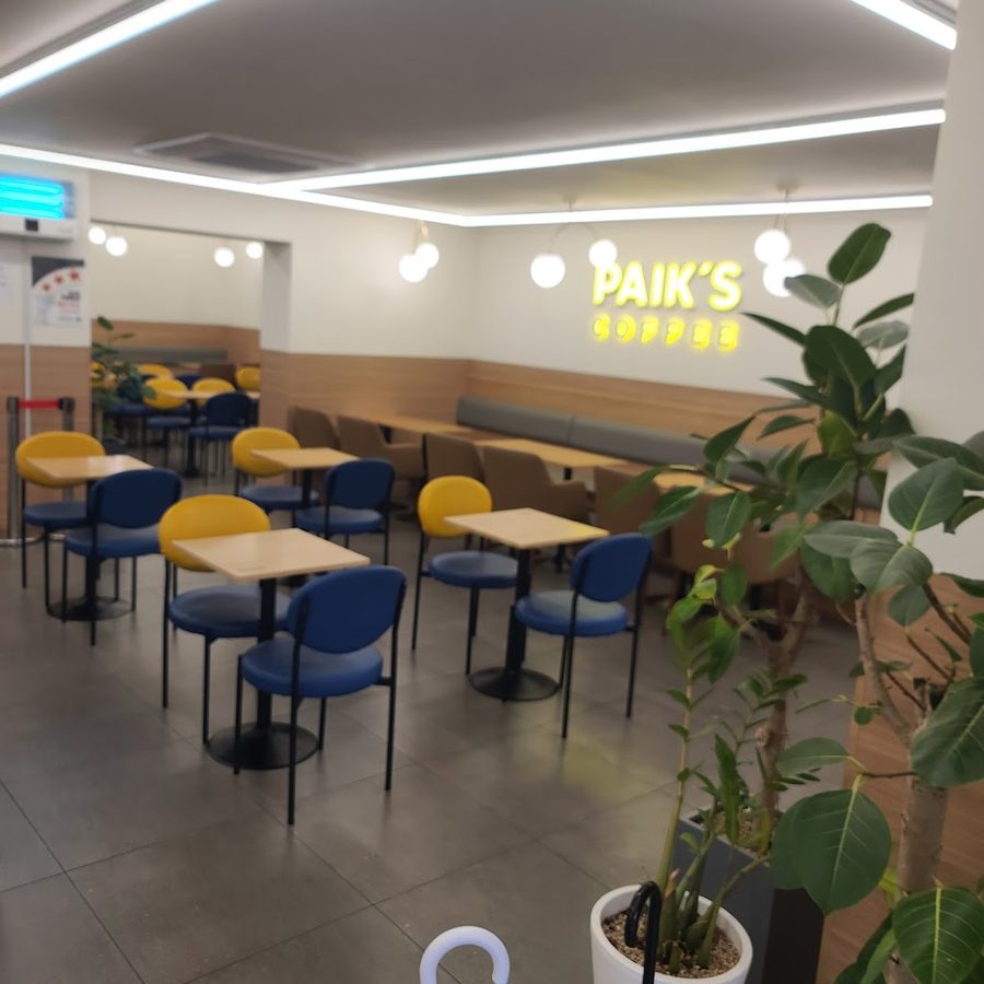 Paik's Coffee Daejeon Jungni Furniture Street Branch