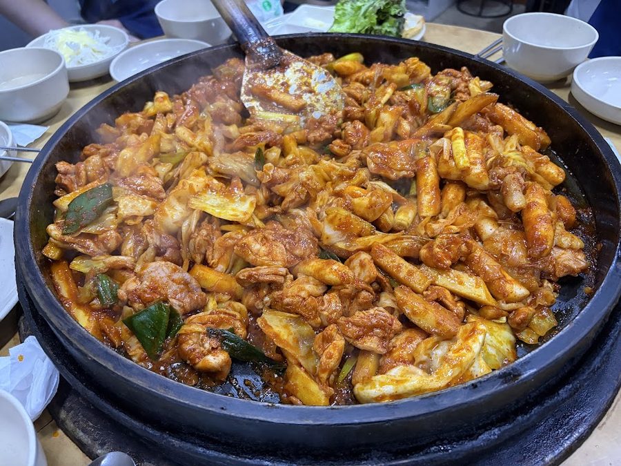 Sangol Dakgalbi