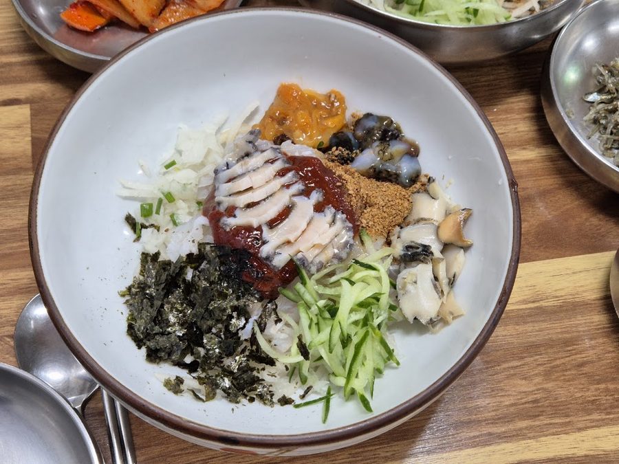 浦項 五大洋水拌生魚片食堂
