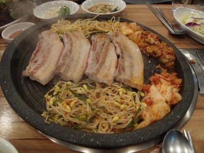 겨자소스삼겹살