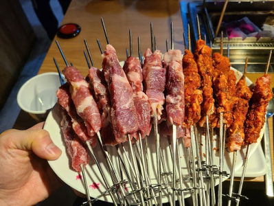 So Haerim Lamb Skewers
