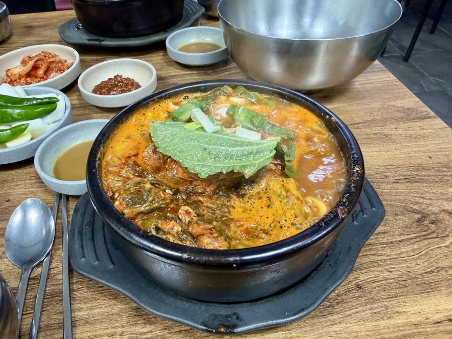 장수순대국