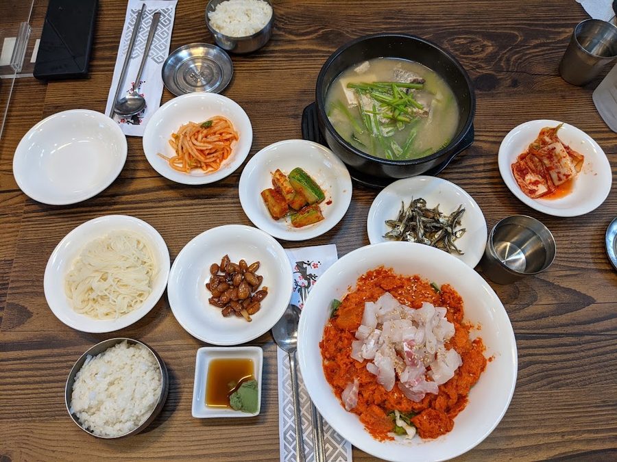 統營生魚片店