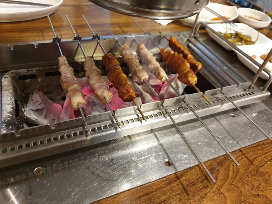 Gyeongseong Charcoal Lamb Skewers