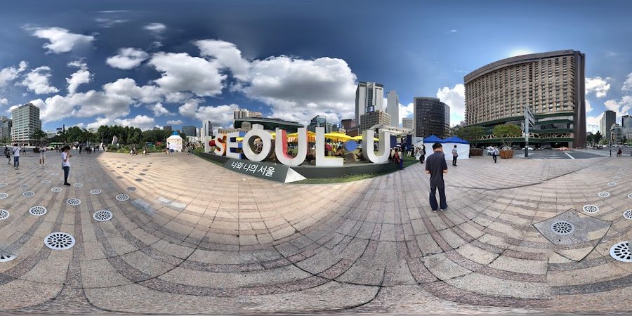Seoul Plaza Fountain