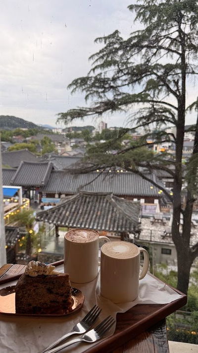 チョンジュハノクマウル展望台カフェ