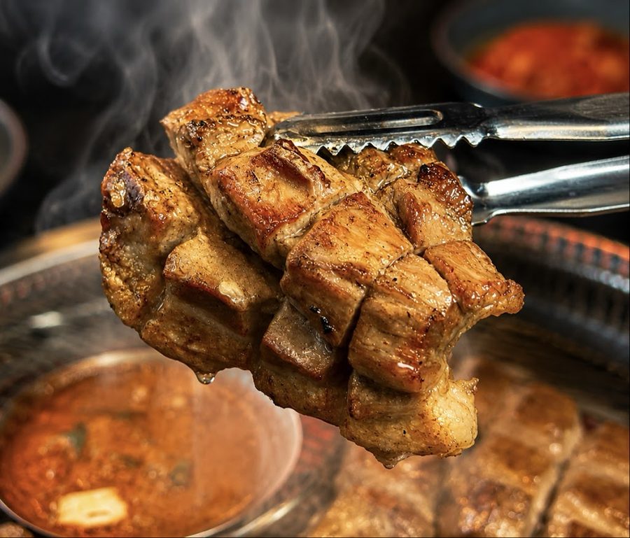 PIGBAR | Hongdae Korean BBQ Restaurant | 烤肉 | サムギョプサル | 純豆腐