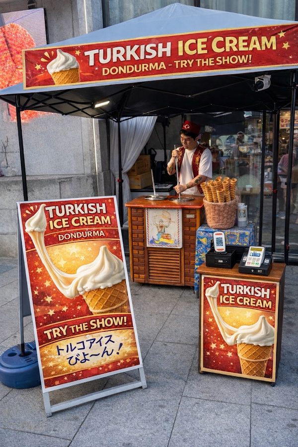 トルコアイス DONDURMA