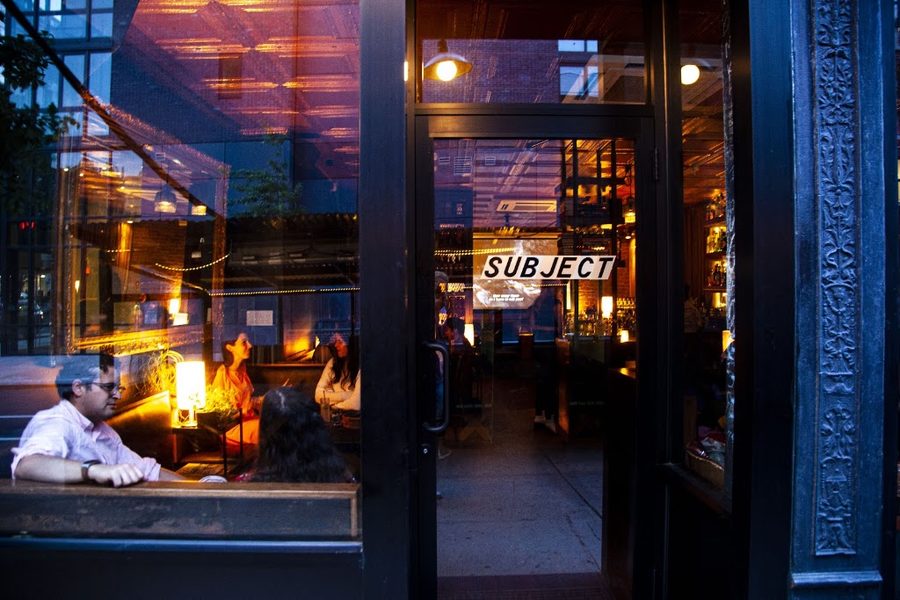 Subject: A Cocktail Bar