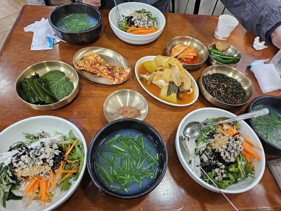 섬진강재첩국