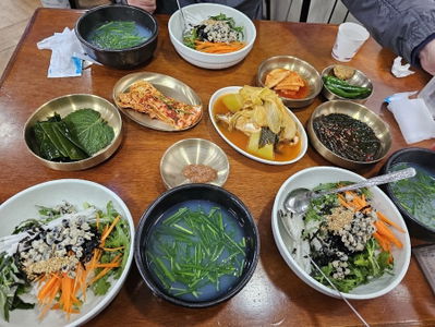 섬진강재첩국