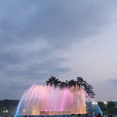 洛東河 音樂噴泉