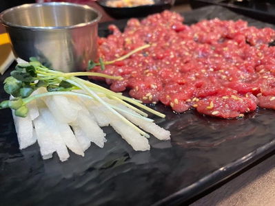 Yukhoe Salmon