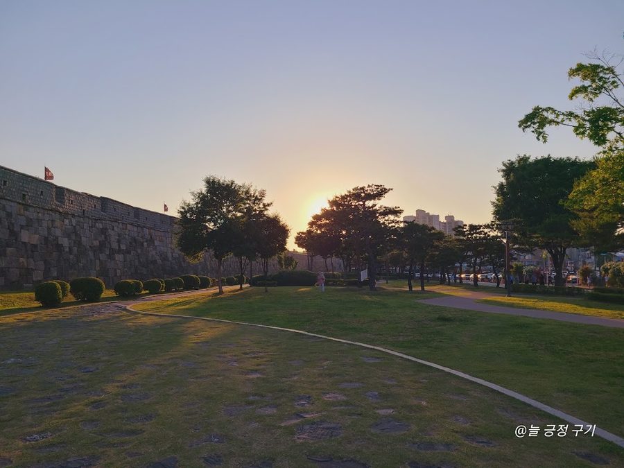 Suwon Palsaekgil Hwaseong Fortress Wall