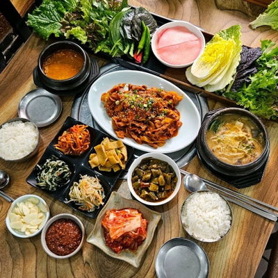 청산시골쌈밥