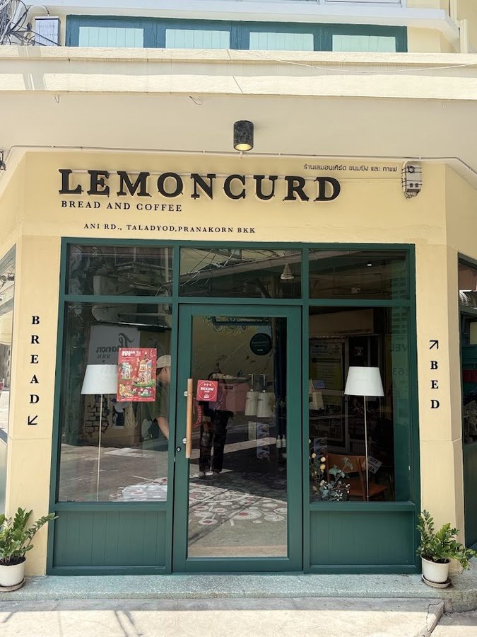 Lemoncurd Bread and Coffee