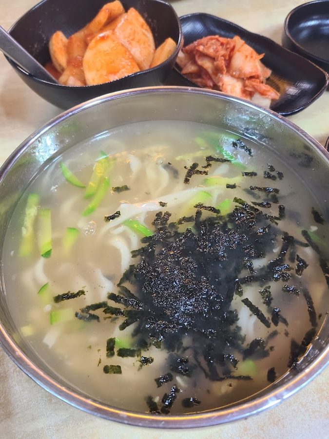 호박손칼국수