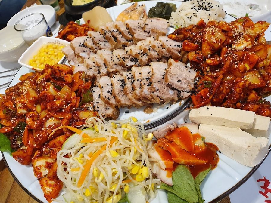 황토불낙보쌈