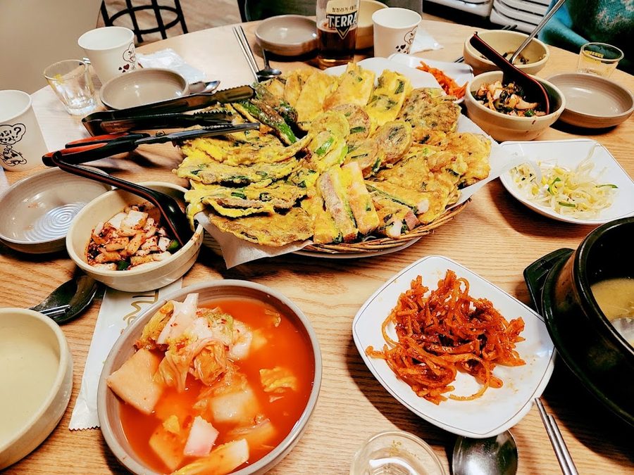 Jeon and Makgeolli