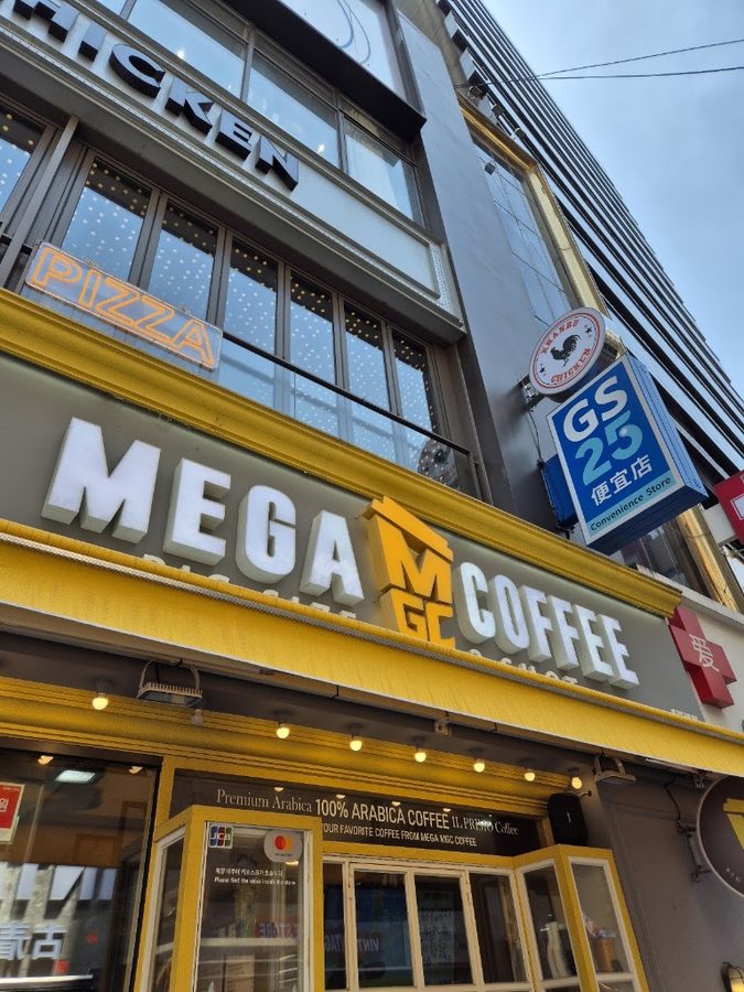 Mega Coffee - Myeongdong Central Store