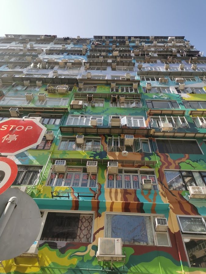 The Colorful Jungle Building