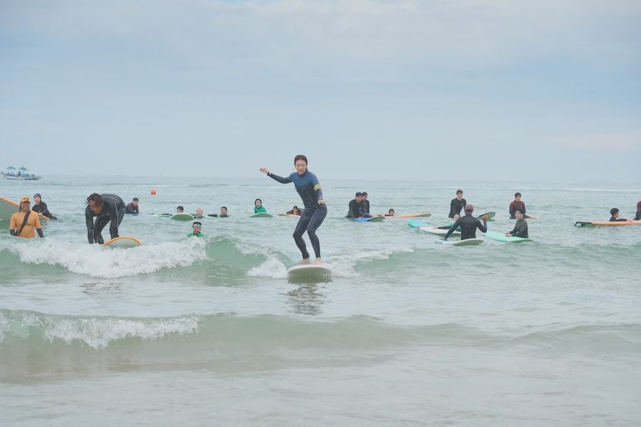 Busan Songjeong Beach Surf Lesson SURFROAD