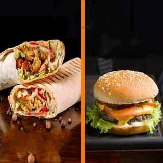 Shaurma, Burger - A Kafe 126 Xuân Diệu