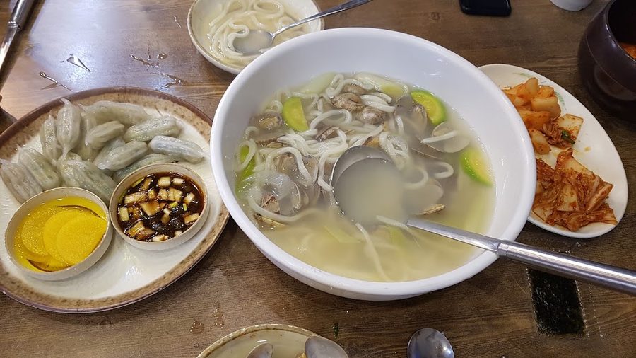 영양바지락칼국수