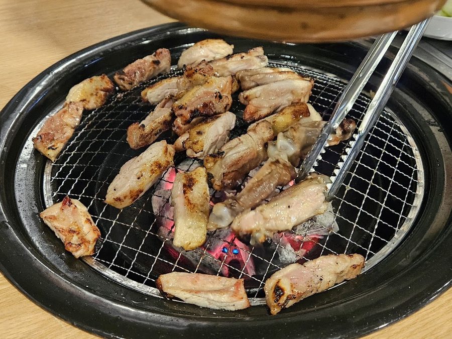 Sutkal Charcoal Grilled Chicken Kalguksu