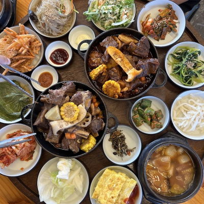 제주 한라산소갈비찜집