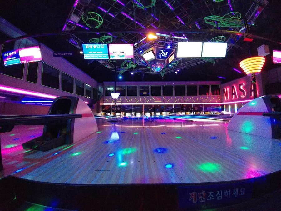 Nasa Rock Bowling Alley