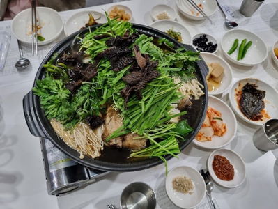 Naneungee mushroom korean Chicken Jungmun
